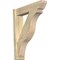 Ekena Millwork Funston Slat Rough Sawn Outlooker, Douglas Fir, 6"W x 26"D x 30"H OUT06X26X30FST06RDF - alternate 1